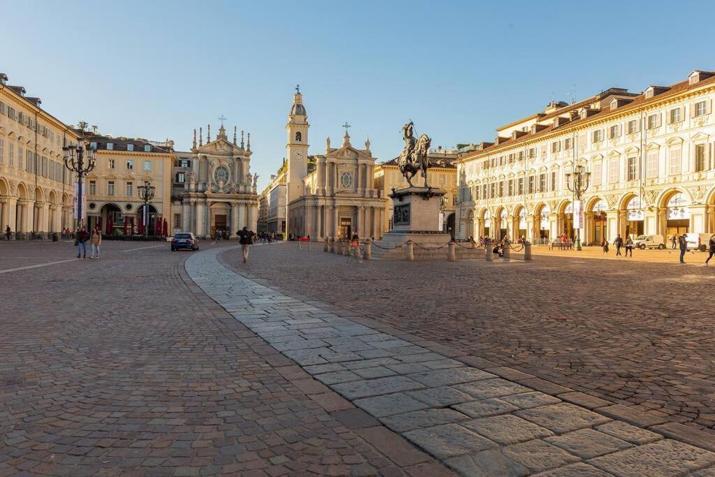 Splendido Appartamento In Piazza San Carlo Torino Kültér fotó