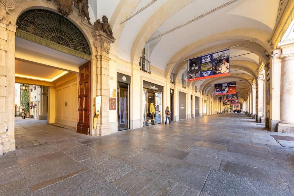 Splendido Appartamento In Piazza San Carlo Torino Kültér fotó